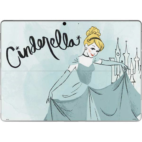 Disney Princess Cinderella Curtsy Art Surface Pro 8 Skin