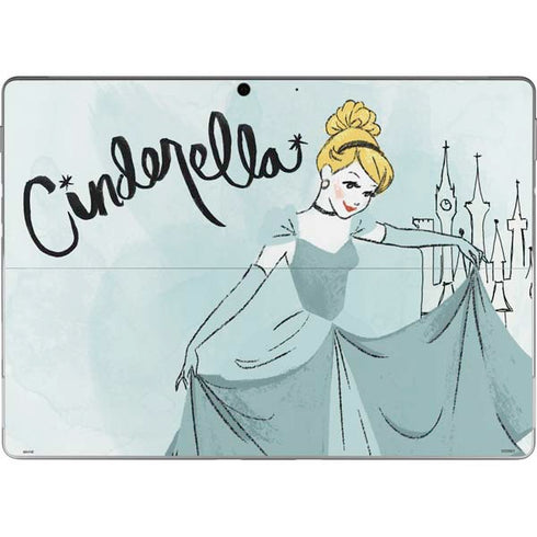 Disney Princess Cinderella Curtsy Art Surface Pro 9 Skin