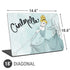 Disney Princess Cinderella Curtsy Art Universal Laptop 18in (14.6 x 10.6in) Skin