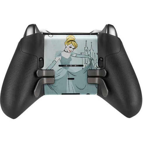 Disney Princess Cinderella Curtsy Art Xbox Elite Wireless Controller Series 2 Skin