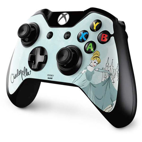 Disney Princess Cinderella Curtsy Art Xbox One Controller Skin