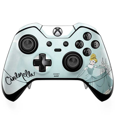 Disney Princess Cinderella Curtsy Art Xbox One Elite Controller Skin