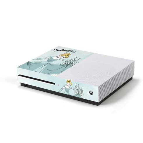 Disney Princess Cinderella Curtsy Art Xbox One S Console Skin