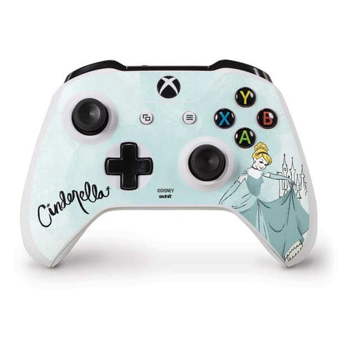 Disney Princess Cinderella Curtsy Art Xbox One S Controller Skin