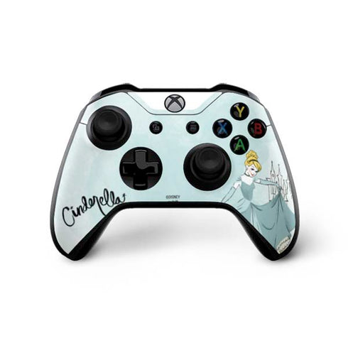 Disney Princess Cinderella Curtsy Art Xbox One X Controller Skin