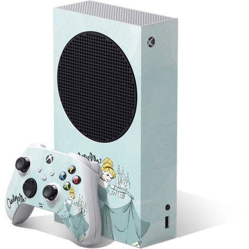 Disney Princess Cinderella Curtsy Art Xbox Series S Bundle Skin