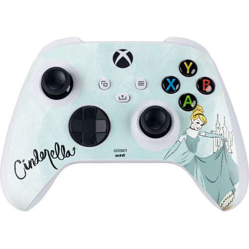 Disney Princess Cinderella Curtsy Art Xbox Series S Controller Skin