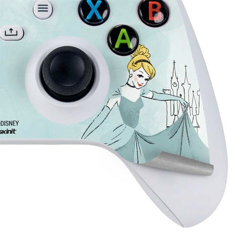 Disney Princess Cinderella Curtsy Art Xbox Series S Controller Skin