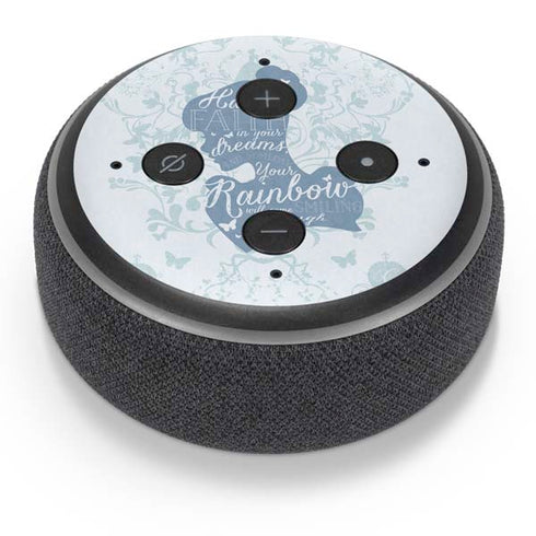 Disney Cinderella Faith In Your Dreams Silhouette Amazon Echo Dot Skin