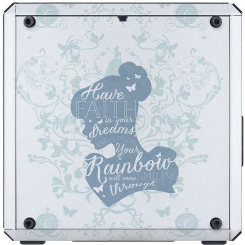 Disney Cinderella Faith In Your Dreams Silhouette Cooler Master MasterBox Q300L Mini Tower Skin