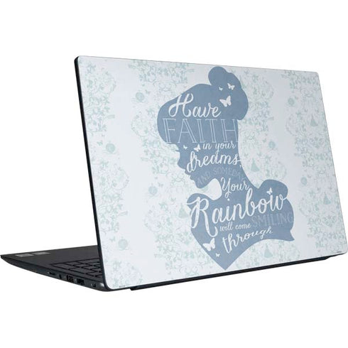 Disney Cinderella Faith In Your Dreams Silhouette Dell Vostro Skin