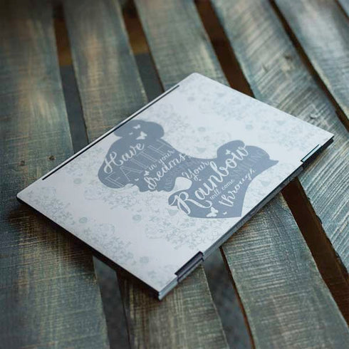 Disney Cinderella Faith In Your Dreams Silhouette HP Envy Skin