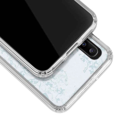 Disney Cinderella Faith In Your Dreams Silhouette Galaxy A30 Clear Case