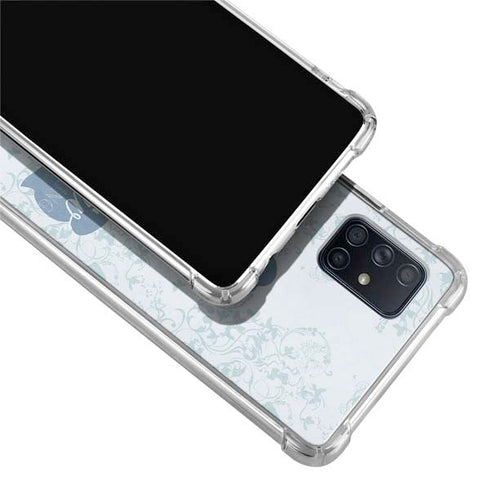 Disney Cinderella Faith In Your Dreams Silhouette Galaxy A51 5G Clear Case