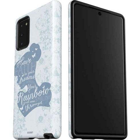 Disney Cinderella Faith In Your Dreams Silhouette Galaxy Note20 5G Pro Case