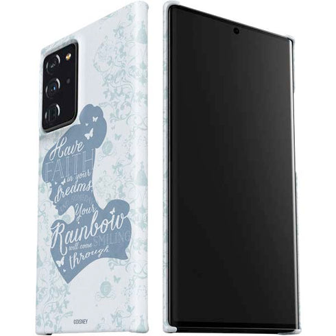 Disney Cinderella Faith In Your Dreams Silhouette Galaxy Note20 Ultra 5G Lite Case