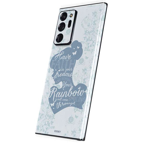 Disney Cinderella Faith In Your Dreams Silhouette Galaxy Note20 Ultra 5G Skin