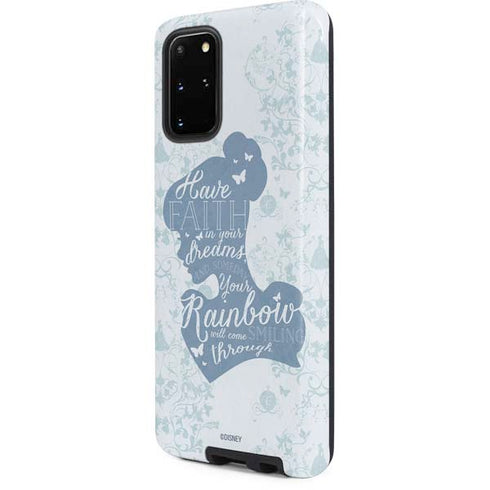 Disney Cinderella Faith In Your Dreams Silhouette Galaxy S20 Plus Pro Case