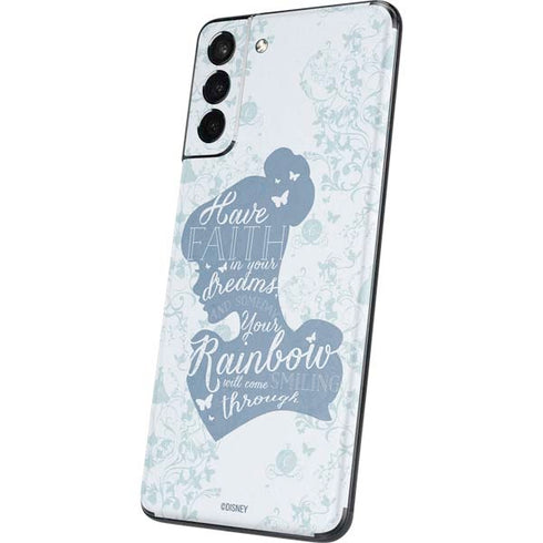 Disney Cinderella Faith In Your Dreams Silhouette Galaxy S21 5G Skin