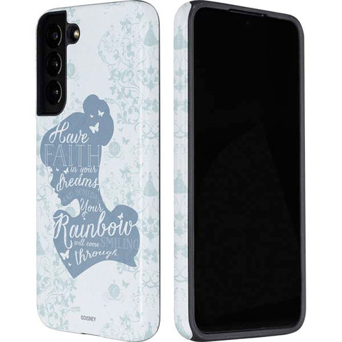 Disney Cinderella Faith In Your Dreams Silhouette Galaxy S22 Plus Pro Case