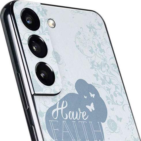 Disney Cinderella Faith In Your Dreams Silhouette Galaxy S22 Skin