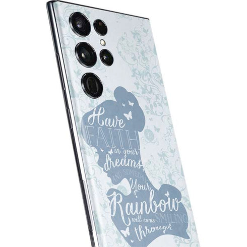 Disney Cinderella Faith In Your Dreams Silhouette Galaxy S22 Ultra Skin