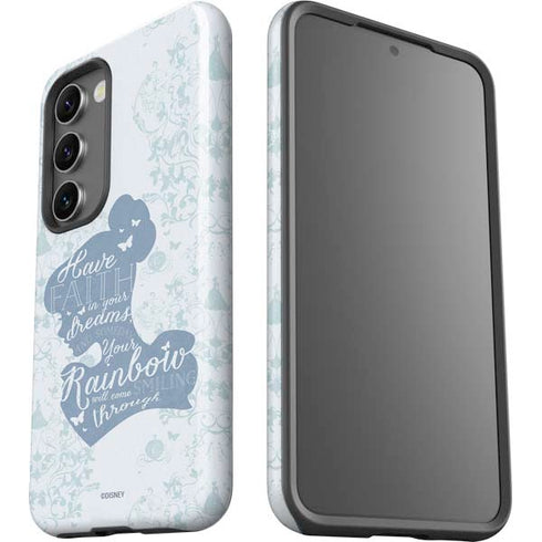Disney Cinderella Faith In Your Dreams Silhouette Galaxy S23 Plus Pro Case