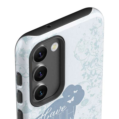 Disney Cinderella Faith In Your Dreams Silhouette Galaxy S23 Pro Case