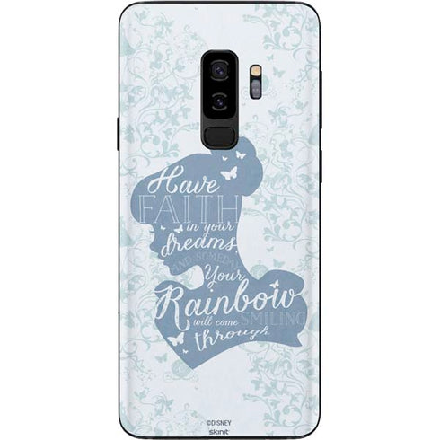 Disney Cinderella Faith In Your Dreams Silhouette Galaxy S9 Plus Skin