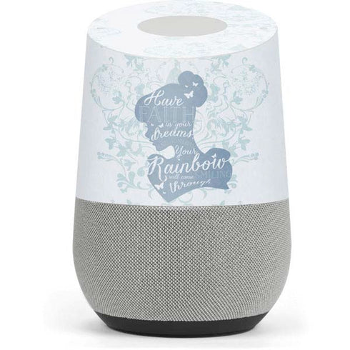 Disney Cinderella Faith In Your Dreams Silhouette Google Home Skin