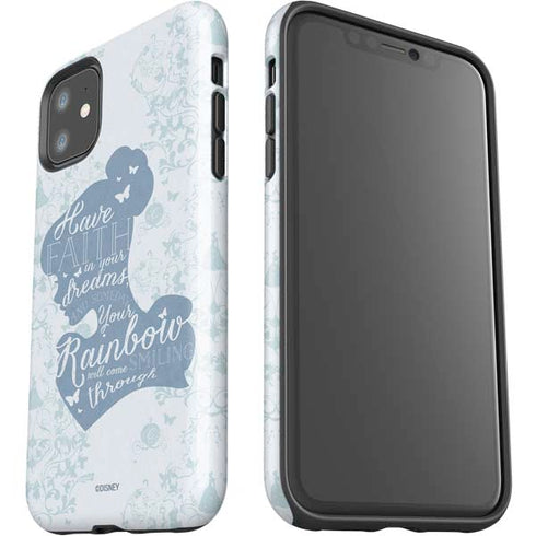 Disney Cinderella Faith In Your Dreams Silhouette iPhone 11 Impact Case