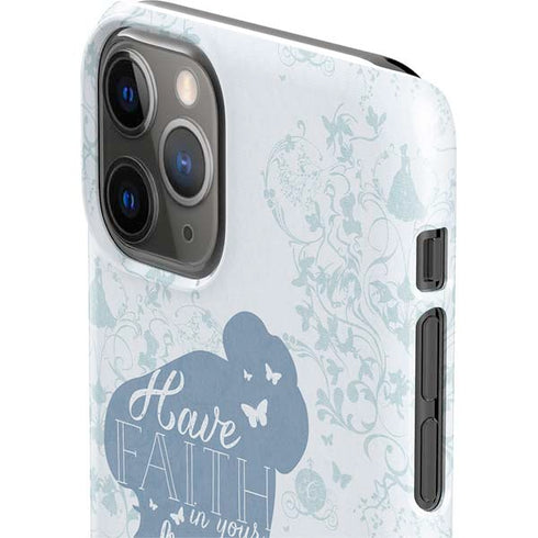 Disney Cinderella Faith In Your Dreams Silhouette iPhone 11 Pro Lite Case