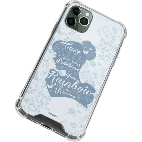 Disney Cinderella Faith In Your Dreams Silhouette iPhone 11 Pro Max Clear Case