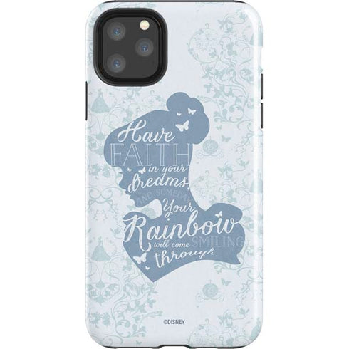 Disney Cinderella Faith In Your Dreams Silhouette iPhone 11 Pro Max Impact Case