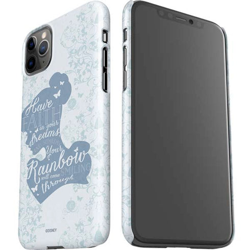 Disney Cinderella Faith In Your Dreams Silhouette iPhone 11 Pro Max Lite Case
