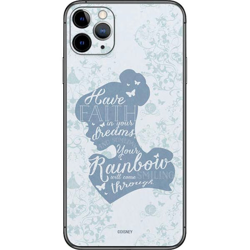 Disney Cinderella Faith In Your Dreams Silhouette iPhone 11 Pro Max Skin