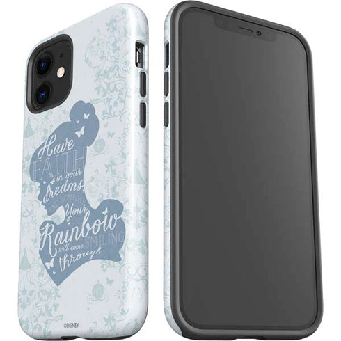 Disney Cinderella Faith In Your Dreams Silhouette iPhone 12 Impact Case