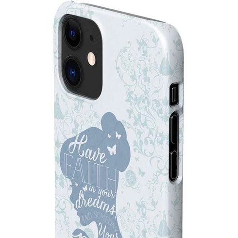 Disney Cinderella Faith In Your Dreams Silhouette iPhone 12 Mini Lite Case