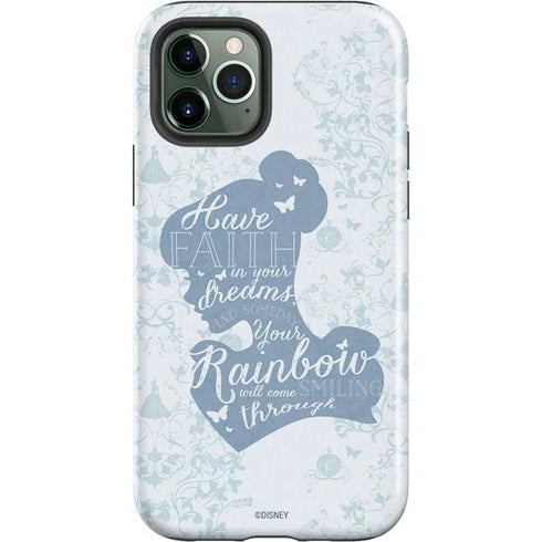 Disney Cinderella Faith In Your Dreams Silhouette iPhone 12 Pro Max Impact Case