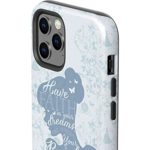 Disney Cinderella Faith In Your Dreams Silhouette iPhone 12 Pro Max Impact Case