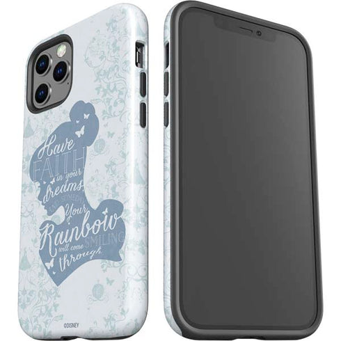 Disney Cinderella Faith In Your Dreams Silhouette iPhone 12 Pro Max Impact Case