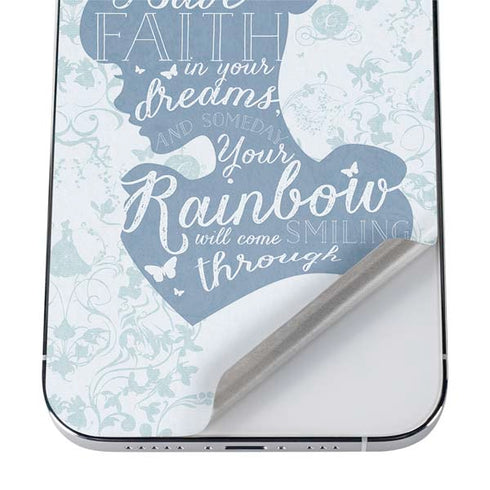 Disney Cinderella Faith In Your Dreams Silhouette iPhone 12 Pro Skin