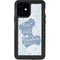 Disney Cinderella Faith In Your Dreams Silhouette iPhone 12 Waterproof Case