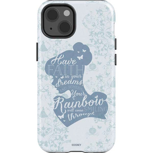 Disney Cinderella Faith In Your Dreams Silhouette iPhone 13 Impact Case