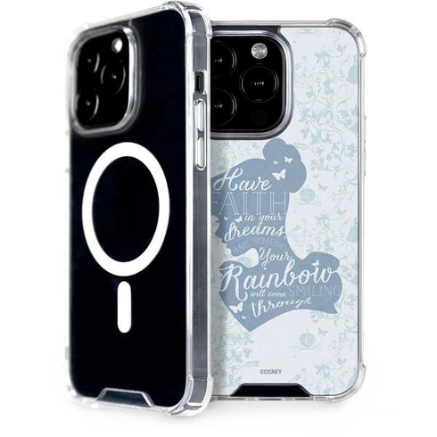 Disney Cinderella Faith In Your Dreams Silhouette iPhone 13 Pro MagSafe Case