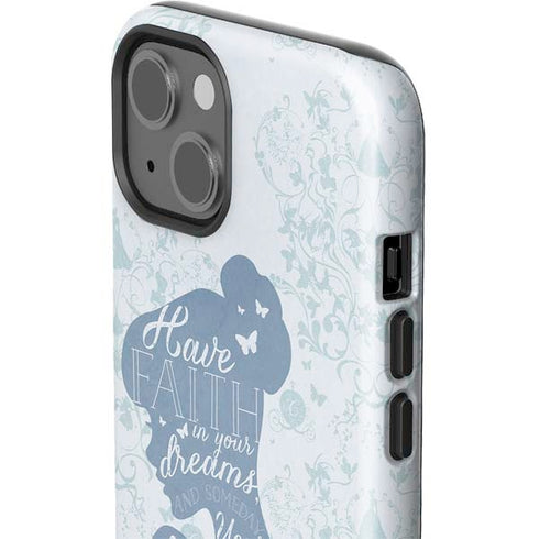 Disney Cinderella Faith In Your Dreams Silhouette iPhone 15 Plus Impact Case
