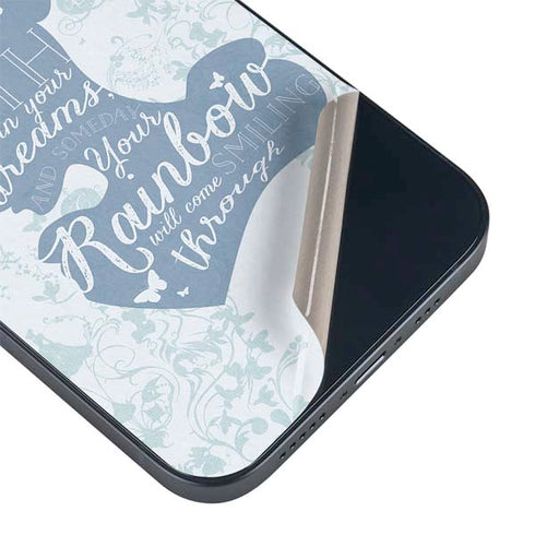 Disney Cinderella Faith In Your Dreams Silhouette iPhone 14 Plus Skin