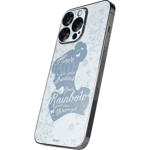 Disney Cinderella Faith In Your Dreams Silhouette iPhone 14 Pro Max Skin