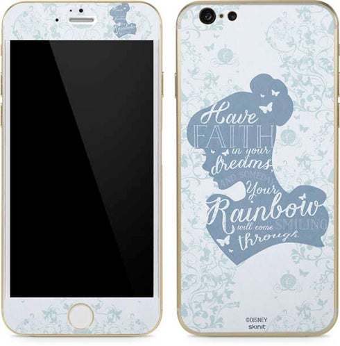 Disney Cinderella Faith In Your Dreams Silhouette iPhone 6/6s Skin