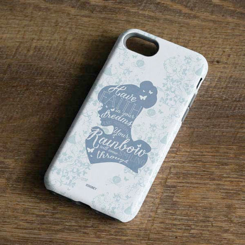 Disney Cinderella Faith In Your Dreams Silhouette iPhone 8 Pro Case